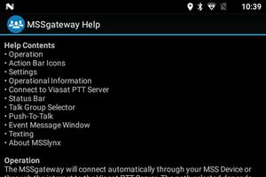 برنامه‌نما MSSgateway عکس از صفحه