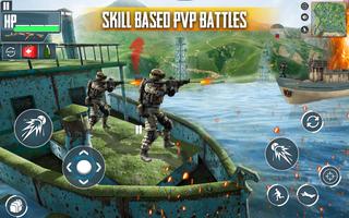 Battleground Gun Game Shooting capture d'écran 1