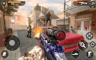 Shooting Gun Games Offline 3D poster