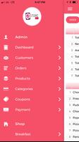 Admin app for WooCommerce poster