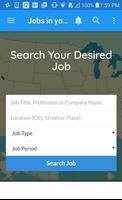 Search jobs in New Jersey App Affiche