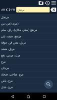 Arabic French Dictionary پوسٹر