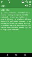Bulgarian French Dictionary screenshot 1