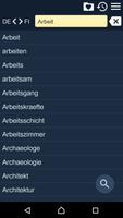 Finnish German Dictionary ポスター