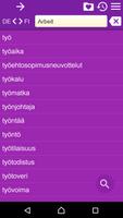 Finnish German Dictionary screenshot 3
