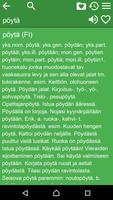 Finnish Explanatory Dict Ekran Görüntüsü 1