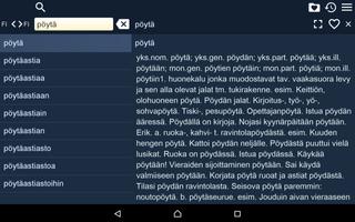 Finnish Explanatory Dict capture d'écran 3