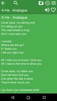 Songs lyrics free screenshot 1