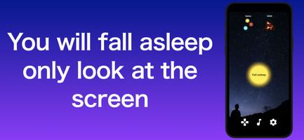 You will fall asleep - Asleep-poster