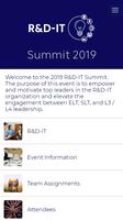 R&D-IT Summit 2019 poster