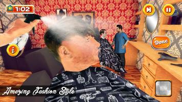 Barber Shop Hair Cut Simulator Ekran Görüntüsü 3
