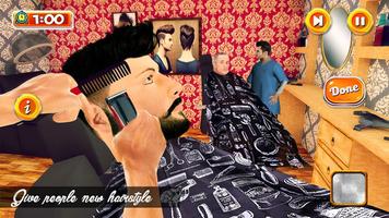 Barber Shop Hair Cut Simulator পোস্টার