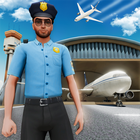 Airport seguridad escáner gestor 3d policía juegos icono