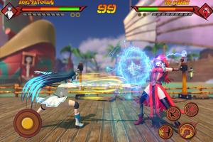 Anime Girl Battle Fighting RPG screenshot 2