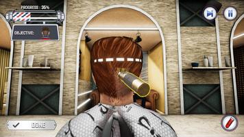 Barber Shop Game Hair Cut 3d capture d'écran 1