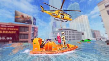 Emergency Flood Rescue Service - Rescue Simulator screenshot 1