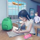 ikon maya tinggi sekolah gadis game