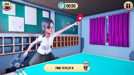 4 Schermata Virtual High School Girl Game