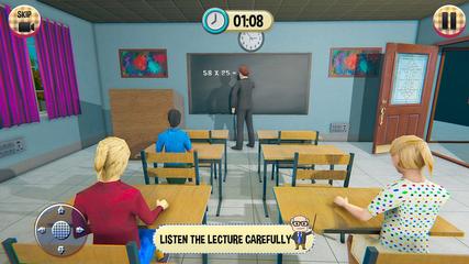 برنامه‌نما Virtual High School Girl Game عکس از صفحه