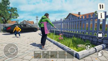 Schoolgirl Stealth Runaway Sim الملصق