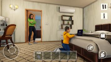 Schoolgirl Stealth Runaway Sim تصوير الشاشة 2