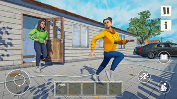 Schoolgirl Stealth Runaway Sim تصوير الشاشة 3