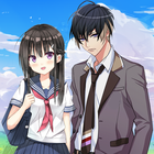 anime escola garota japonês vida simulador ícone