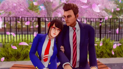 Anime Schule Mädchen japanisch Leben Simulator XAPK Herunterladen