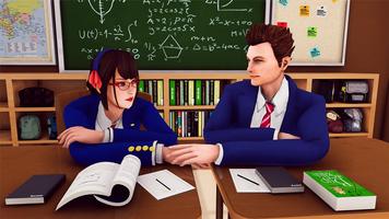 anime escola garota japonês vida simulador imagem de tela 1