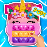 Mobile Pop it Poppy Fidget Toy