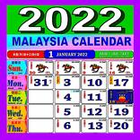 Malaysia Calendar 2022