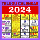 Telugu Calendar 2024 图标