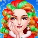 Christmas Girl Makeup Dressup-APK