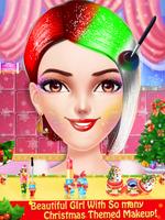 Christmas Salon Makeover & Dressup Game for Girl 1 اسکرین شاٹ 3