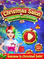 Christmas Salon Makeover & Dressup Game for Girl 1 plakat