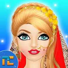 Скачать Indian Wedding Girl Makeup and Dressup APK