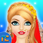 Indian Wedding Girl Makeup and Dressup icono