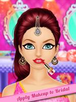 Poster Indian Wedding Girl Makeup and Dressup