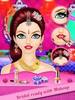 Indian Wedding Girl Makeup and Dressup स्क्रीनशॉट 2