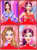 Indian Doll Fashion Salon plakat