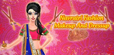 Navratri Fashion Salon - Makeover and Dressup Game