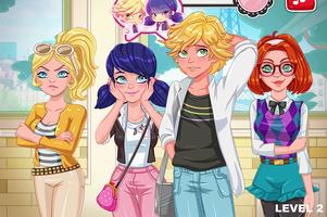 School Girl's Kiss game Girls اسکرین شاٹ 2