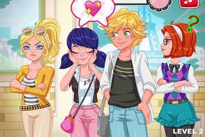 School Girl's Kiss game Girls screenshot 3