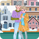 Couples Winter Looks - dress up games for girls APK