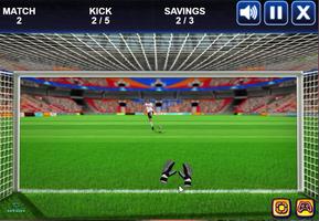 football heads - Goalkeeper Challenge capture d'écran 2