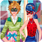 Dress up games for girls - Ladybu Date Battle icône