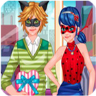 Dress up games for girls - Ladybu Date Battle biểu tượng