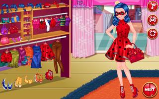 برنامه‌نما Dress up games for girls - Ladybu Date Battle عکس از صفحه