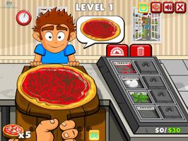 Poster pizza party buffet - cooking games for girls/kids