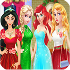 Dress up games for girl - Princess Christmas Party 아이콘